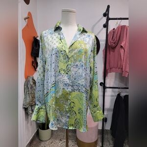 Zara Multicolor Floral Blouse